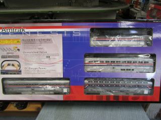 Mth 30 - 4018 - 1 Amtrak Genesis & Superliner Set Pre Owned Battery