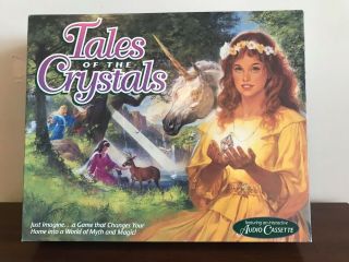 Vintage Milton Bradley Tales Of The Crystals Board Game 1993
