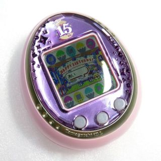 Tamagotchi Id L 15th Anniversary Royal Pink Ver Bandai Japan Virtual Pet F/s
