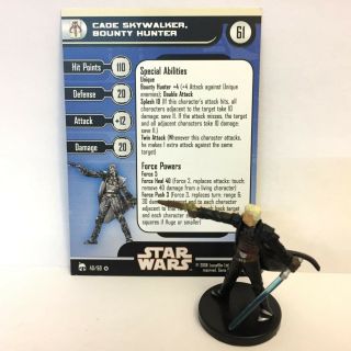 Star Wars Legacy Of The Force 40/60 Cade Skywalker,  Bounty Hunter (vr)