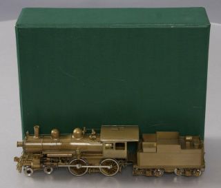 Pfm/ski Boston & Maine 4 - 4 - 0 Steam Locomotive & Tender - Unpainted Ln/box