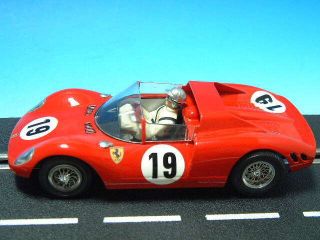 1/24 Scale Ferrari 330 P2 Slot Car,  Tamiya Body,  Cox Chassis
