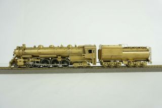 Pfm Toby Ho Scale Brass Canadian National U2g 4 - 8 - 4 Steam Engine And Tender H14