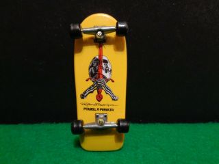 Tech Deck Powell Peralta Ray Bones Fingerboard Skull Sword Small Skateboard Toy