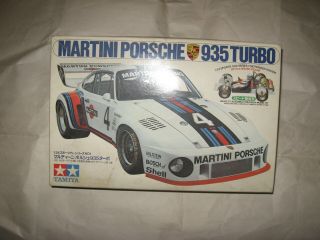 Tamiya Martini Porsche 935 Turbo 1/24 Scale,  Opened,  Kit Started,  Ss 2401