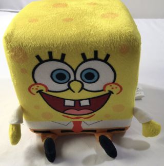 Square Spongebob Squarepants Plush Stuffed Animal Square Pants 8”