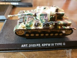 ARMOUR 1:72 Panzer PZ.  KPFW IV German Tanks,  ART - 3100 Desert,  ART - 3105 & ART - 3103 3