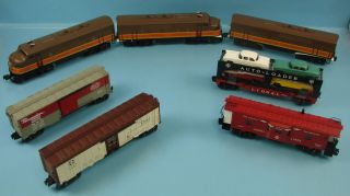 Lionel 6 - 38358 2239 Illinois Central Conv Freight Set W/ Add - On 2363t Dummy F3a
