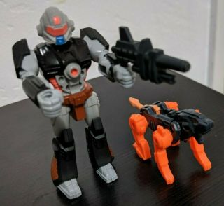 G1 Transformers Action Masters Treadshot With Catgut 100 Complete