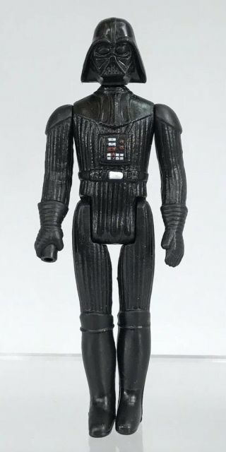 Vintage Star Wars Darth Vader 3.  75“ Figure Hong Kong 1977 First 12