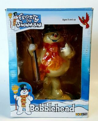 Frosty The Snowman Bobblehead Bd&a Toysite Collector Series 2002