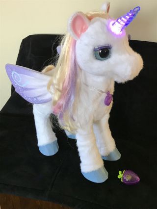 FurReal Friends StarLily,  My Magical Unicorn with Berry FAST 2