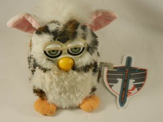 70 - 800 Furby 1998 Spotted/pink Ears/white Belly/green Eyes (furby) (collectible)