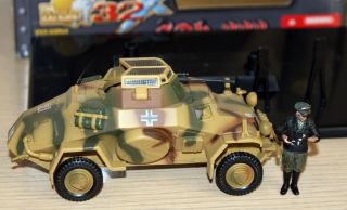 21st Century 1/32 WW2 German Sdkfz 222 Armored Car 32X Ultimate Soldier Boxed 2
