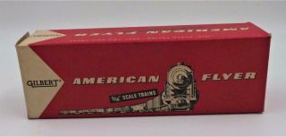 Model Train,  S Scale American Flyer,  Gilbert,  Empty Storage Box,  913 Box Car