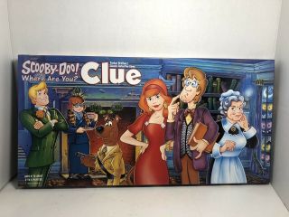 Scooby Doo Clue Board Game - 100 Complete - Never Played - Contents