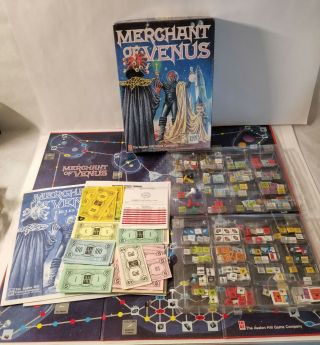 Merchant Of Venus Science Fiction Trading Game Avalon Hill