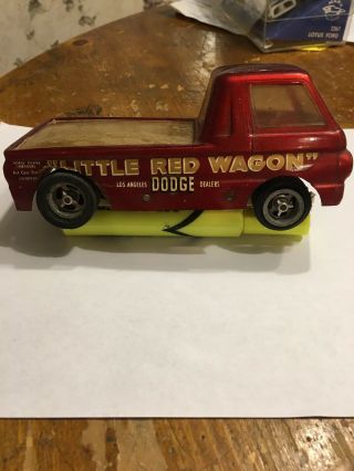 1966 Bz Dodge Little Red Wagon 1/24 Slot Car