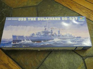 Trumpeter Uss The Sullivans Dd - 537 1:350 With Tom 