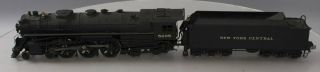 Ktm 7571 O Scale Brass York Central 4 - 6 - 4 Steam Locomotive W/ Tender (2 - Rail