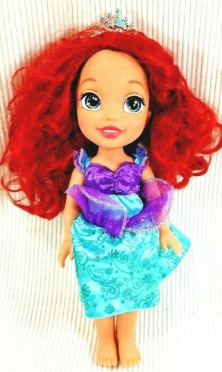 Disney Princesses Toddler Ariel Doll 14 "