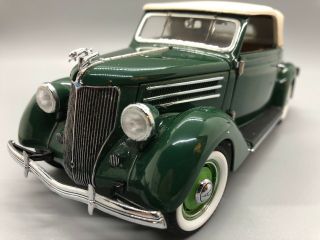 Franklin 1936 Ford Roadster 1/24 Diecast Scale & Brochure
