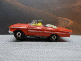 Aurora Model Motoring,  Ford Galaxie 500 Convertibale " All,  In Red Wow