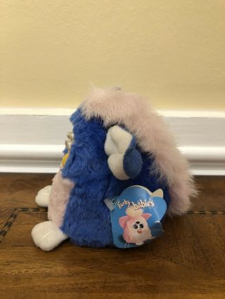 1999 Tiger Electronics FURBY BABIES Blue And Pink w/Tag 70 - 940 Needs Fixed 2