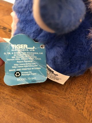 1999 Tiger Electronics FURBY BABIES Blue And Pink w/Tag 70 - 940 Needs Fixed 3