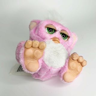 2005 Furby Baby Pink White With Rubber Mouth Talks,  Moves,  Interactive 59961 3