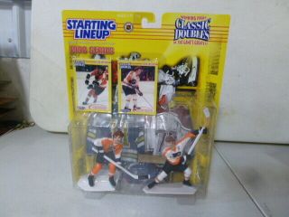 1998 Starting Lineup Classic Doubles Dave Shultz And Bobby Clarke