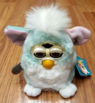 Tiger Production 1999 Model 70 - 940 Furby Baby With Hang Tag