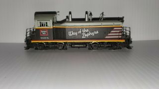 Ho Scale Brass Overland Models Omi 6191 Cb&q Nw - 2 With Dcc And Sound