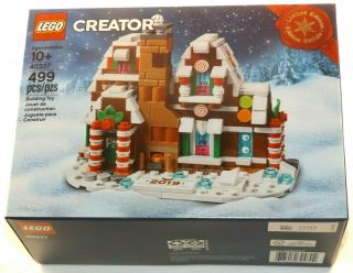 Lego 40337 Mini Gingerbread House 2019 Limited Edition Christmas Store Exclusive
