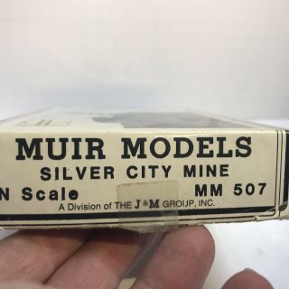 Muir Models Wizardry in Wood N Scale Silver City Mine MM - 507 NIOB 2