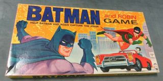 1965 Batman And Robin Game Hasbro Toys Capture The Joker