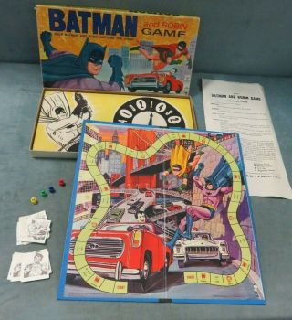 1965 Batman and Robin Game Hasbro Toys Capture The Joker 2