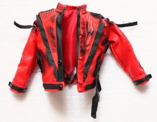 Hot Toys M Icons Mj Michael Jackson Thriller Mis09 1/6 Burnt Jacket Authentic