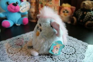 Furby Baby Blue 1999 Model 70 - 940 Brown Eyes - Turns on with Tags 3