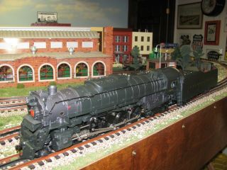 Lionel 6496 Pennsylvania 2 - 10 - 4 Texas Steam Engine & Tender 6 - 28078