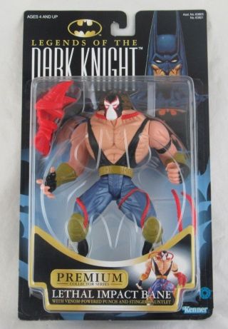 Legends Of The Dark Knight Lethal Impact Bane Action Figure Kenner 1996