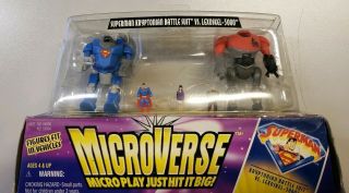 Microverse Superman Kryptonian Battle Suit Lexoskel 5000 Animated Series 1996