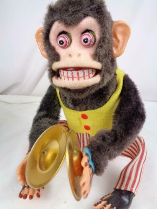 Daishin Musical Jolly Chimp Battery Operated w/ Box & Tag - & Looks Great 3