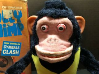 Vintage Jolly Chimp Monkey W/ Cymbals Box 2