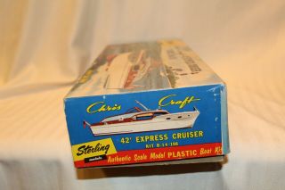 Sterling Models Chris Craft 42 ' Express Cruiser Boat Kit 3