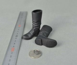 Dragon 1/6 World War Ii Shoes High Boots Model For 12 " Male Action Figures