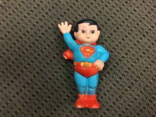 Dc Superman 1978 Junior Vinyl Squeak Squeeze Toy
