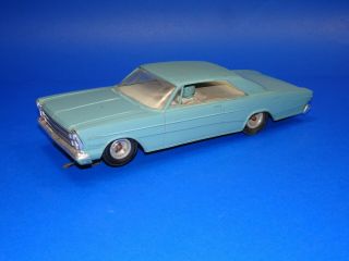 Vintage Amt 1/24 Scale 1966 Ford Galaxie Slot Car.