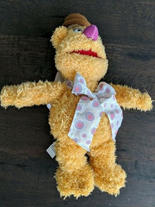 Fozzie Bear Plush Bean Bag Doll Muppets 12 Inch