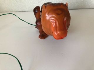 VINTAGE JAPAN BATTERY OPERATED REMOTE CONTROL LION 1960s? 2